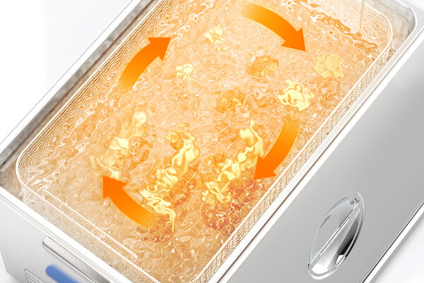 超聲波清洗機在工作
