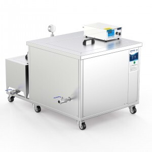 冠博仕GM2480L單槽過濾循環超聲波清洗機 | 88L/1200W | 工業除油除銹五金小工件螺絲螺母清洗機